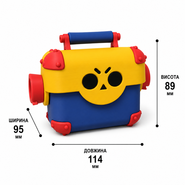 Скринька-органайзер Mega Box з гри Brawl Stars для дрібниць. Aivory - зображення 2