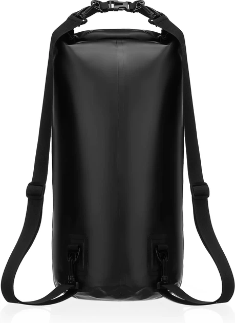 Водонепроникний гермомішок Outtec Dry Bag 30 л O-42987 Чорний (5905884429877) - зображення 2