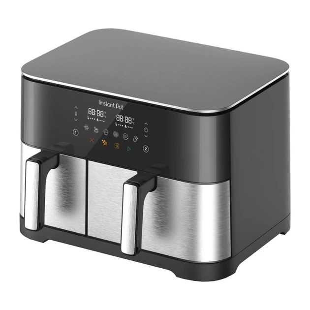 Аэрофритюрница Instant Pot Vortex Dual 11L (140-0003-01-EU) - Фото 2 Аэрофритюрница Instant Pot Vortex Dual 11L (140-0003-01-EU) - изображение 2