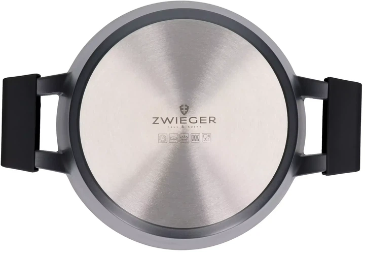 Каструля Zwieger Black Stone з кришкою 24 см 4 л (5903357373559) - зображення 6
