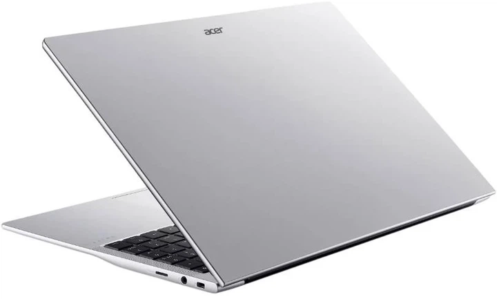 Ноутбук Acer Swift Lite SFL16-31P-36DW (NX.D4WEU.002) Silver / 16" IPS WUXGA / Intel Core 3 N355 / RAM 8 ГБ / SSD 512 ГБ - изображение 7
