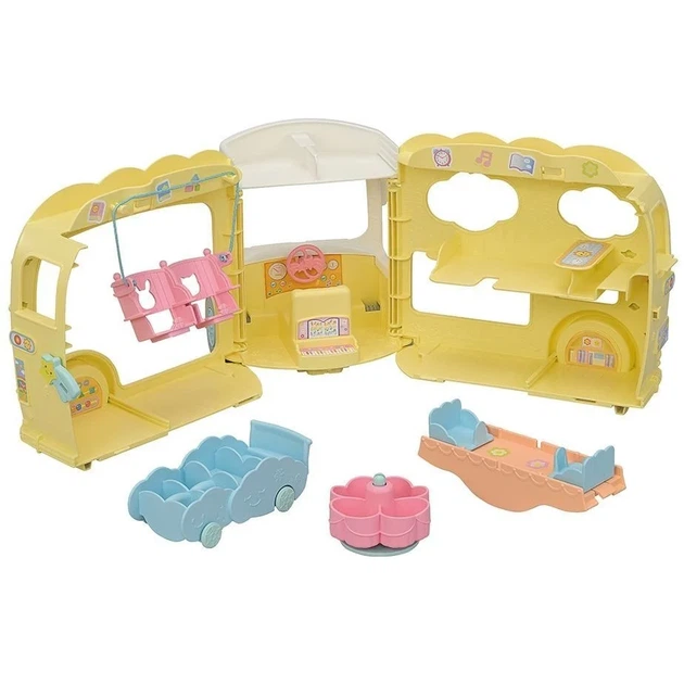 Игровой набор Sylvanian Families Детский двухэтажный автобус 5744 (5744) - изображение 4