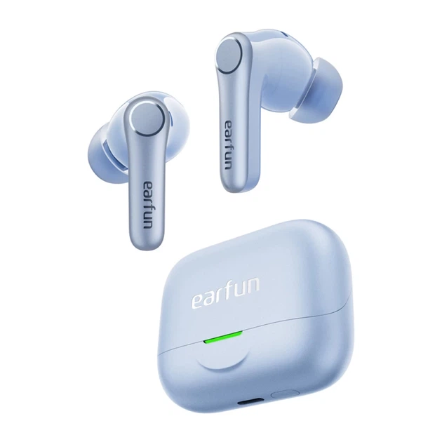 Наушники TWS EarFun Air Pro 4+ ANC Blue (TW700E) - Фото 2 Наушники TWS EarFun Air Pro 4+ ANC Blue (TW700E) - изображение 2