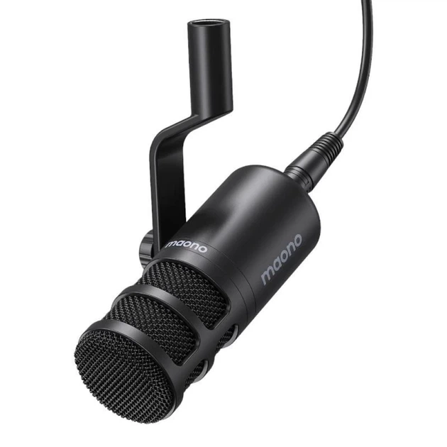 Микрофон динамический Maono PD100 Black (6972237681410) - Фото 4 Микрофон динамический Maono PD100 Black (6972237681410) - изображение 4