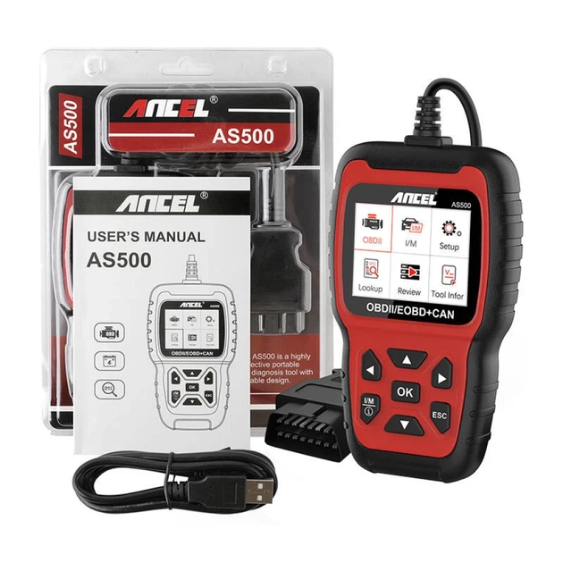Сканер OBD2 ANCEL AS500 AC105 (5906168439124) - изображение 5