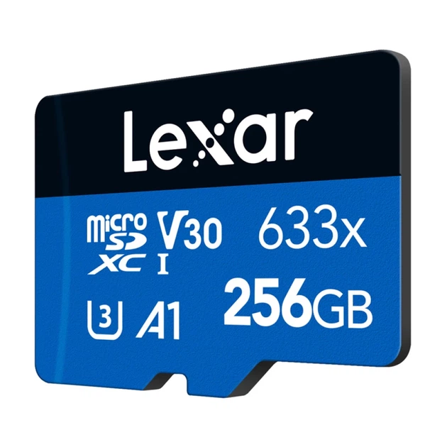 Карта пам'яті Lexar High-Performance 633x microSDXC 256GB з адаптером SD (LSDMI256BB633A) - зображення 3