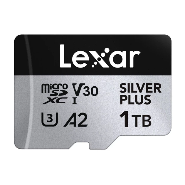 Карта памяти Lexar Silver Plus 1TB с адаптером (LMSSIPL001T-BNANG) - изображение 2