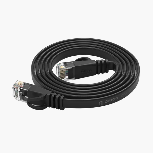 Кабель сетевой Ethernet Orico PUG-C7B CAT7 10Gbps RJ45 8 м (6942227181367) - изображение 6
