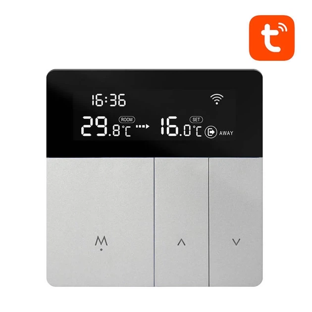 Терморегулятор AVATTO WT50 Wi-Fi Tuya 3A (WT50-WH-3A) - изображение 3