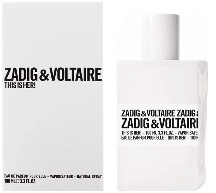Zadig & Voltaire This Is Her 100 мл - Фото 1 Zadig & Voltaire This Is Her 100 мл - зображення 1