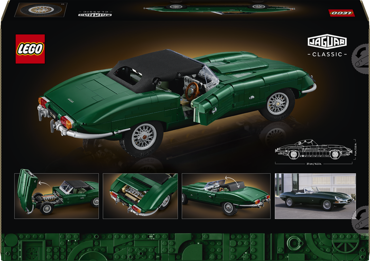 Конструктор LEGO Icons Jaguar E-Type 1673 деталі (11381) - зображення 9