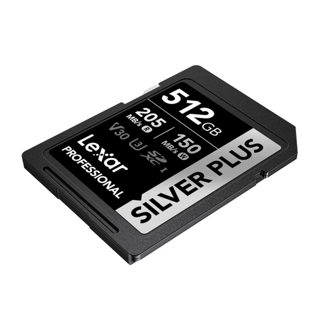 Карта памяти Lexar Professional Silver Plus SDXC 512GB (LSDSIPL512G-BNNNG) - изображение 5