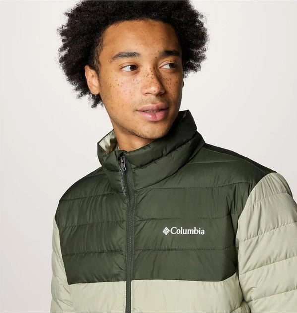 Куртка чоловіча зимова Columbia Powder Lite Ii Olive 2086964-348 розмір M - зображення 6