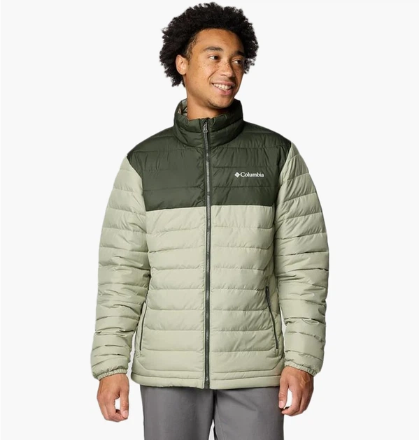Куртка чоловіча зимова Columbia Powder Lite Ii Olive 2086964-348 розмір L - зображення 8