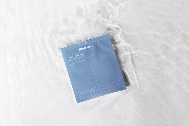 Гідрогелева маска BIODANCE Hydro Cera-Nol Real Deep Mask 1 шт — глибоке зволоження та відновлення шкіри - зображення 5