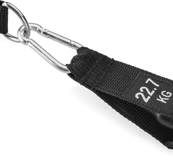 Zestaw ekspanderów rurowych Gymtek GK-006 5 szt, opór 4.5–22.7 kg Wielokolorowy (5907766660286) - obraz 5