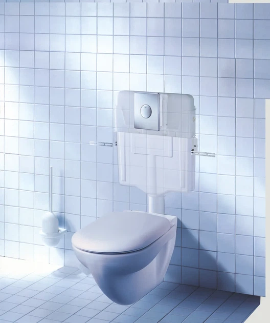 Змивний бачок GROHE пневматичний для унітазу ABS-пластик білий - зображення 5