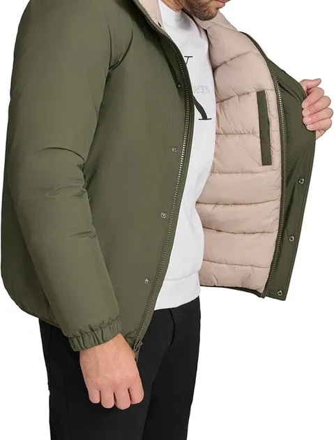 Мужская куртка Calvin Klein р.40/L/ 48, хаки - изображение 3