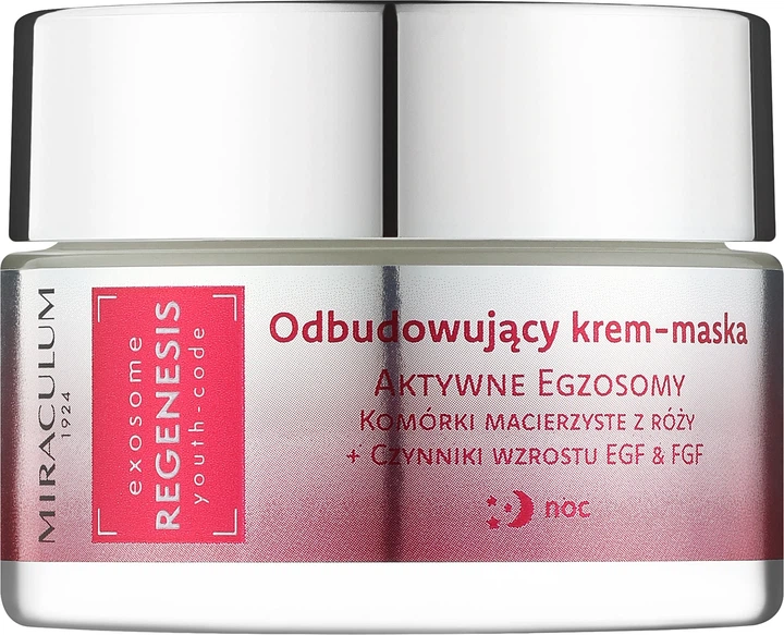 Ночной крем-маска для лица Miraculum Regenesis Восстановление Exo-some 50 мл (5900793061781) - изображение 2