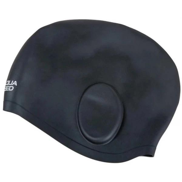 Шапка для плавания Aqua Speed Ear Cap Volume Черный (1000-284-07) - Фото 2 Шапка для плавания Aqua Speed Ear Cap Volume Черный (1000-284-07) - изображение 2