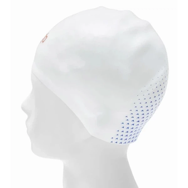 Шапка для плавания Speedo Fastskin Cap Au S Белый/Красный (1000-8-0821616683-S) - изображение 4
