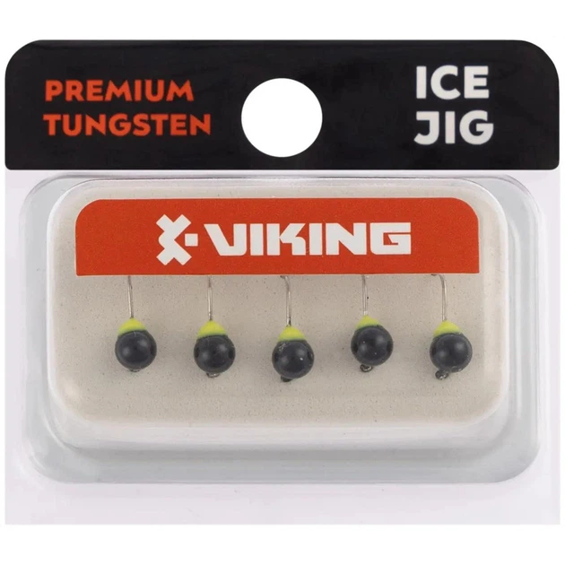 Мормышка вольфрамовая Viking Fishing Round+drop 0.18g 2.5mm Black (5 шт) - Фото 2 Мормышка вольфрамовая Viking Fishing Round+drop 0.18g 2.5mm Black (5 шт) - изображение 2