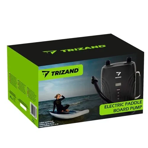 Електрична помпа Trizand 25262 для SUP дошок, 12V, 20 PSI - изображение 2