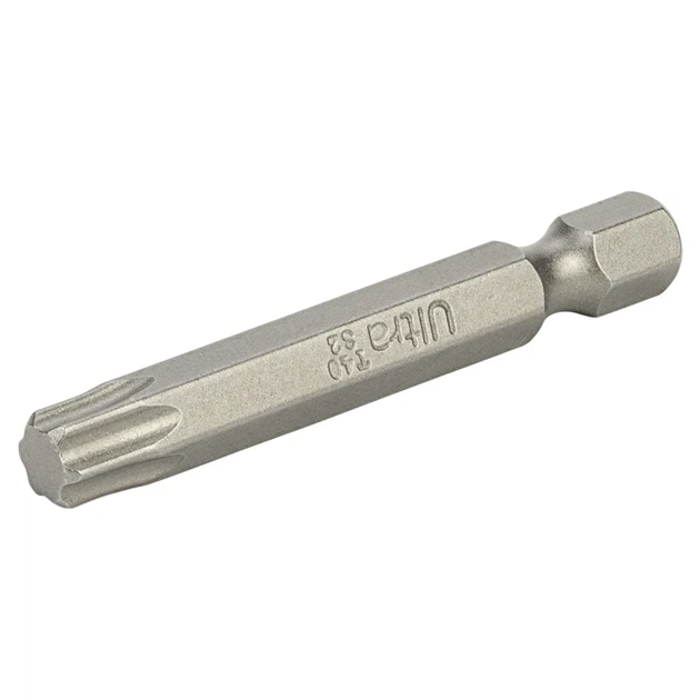 Біти TORX 40х50 мм S2 ¼" 10 шт ULTRA - Фото 5 Біти TORX 40х50 мм S2 ¼" 10 шт ULTRA - зображення 5