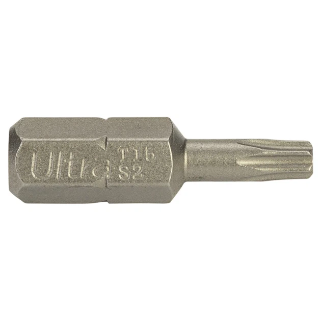 Біти TORX-proof 15x25мм ¼" S2 10шт для роботи у вузьких місцях - зображення 3