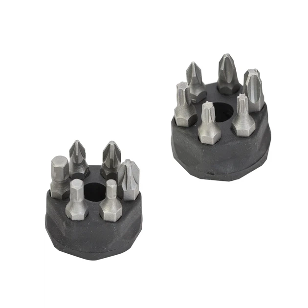 Отвёртка с реверсом 1/4" 27 шт CrV двухкомпонентная ручка 16,5x27x4 см - изображение 4