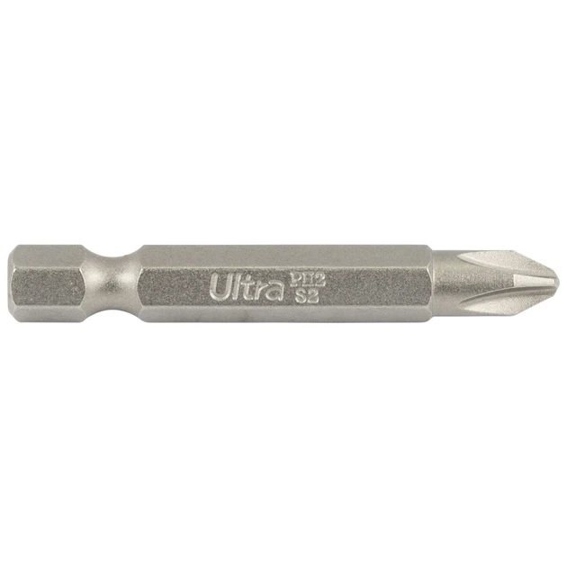 Биты PH2 10шт S2 50мм 1/4" для шуруповерта - Фото 2 Биты PH2 10шт S2 50мм 1/4" для шуруповерта - изображение 2