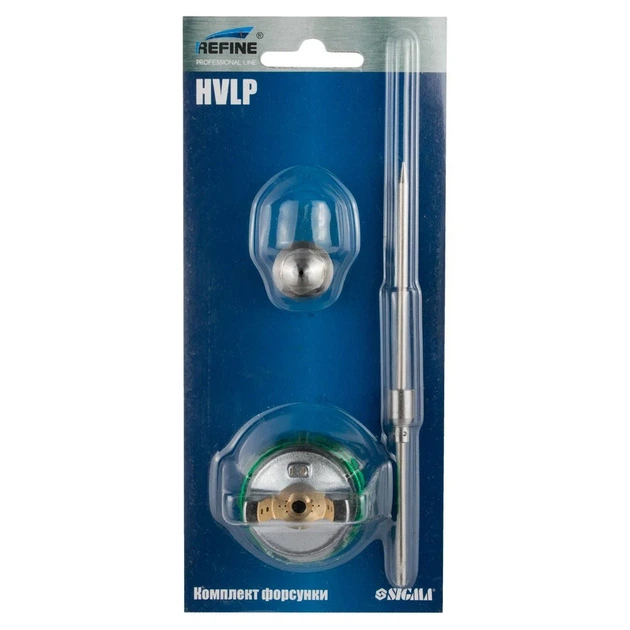Фарбопульт Refine 6817261 форсунка HVLP Ø1,4 мм 8,8х18х3,5 см - Фото 2 Фарбопульт Refine 6817261 форсунка HVLP Ø1,4 мм 8,8х18х3,5 см - зображення 2