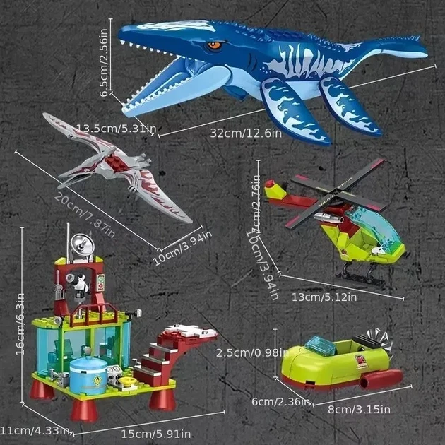 Конструктор Jurassic World Институт мозазавров - изображение 5