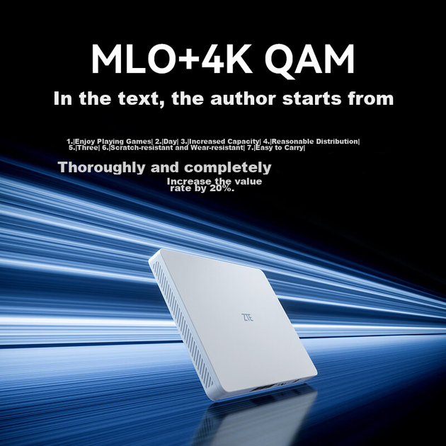 Маршрутизатор ZTE BE5100 Qingtian Wi-Fi 7 - изображение 7