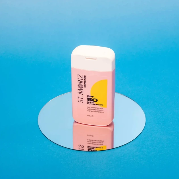 Солнцезащитный лосьон для тела St Moriz Suncare SPF 50 Body Sunscreen, 200 мл - изображение 4