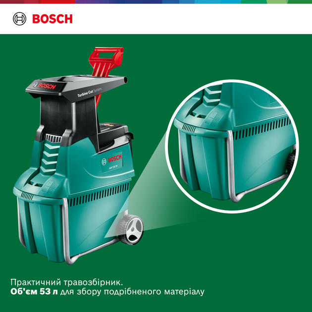 Садовый измельчитель Bosch AXT 25 TC (060080330C) - изображение 2