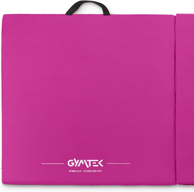 Мат гімнастичний Gymtek G-42236 cкладаний 180 x 60 x 5 см Рожевий (5905884422366) - Фото 4 Мат гімнастичний Gymtek G-42236 cкладаний 180 x 60 x 5 см Рожевий (5905884422366) - зображення 4