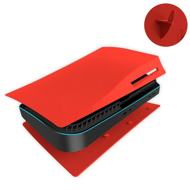 Панель корпуса для Sony PlayStation 5 красная - изображение 4