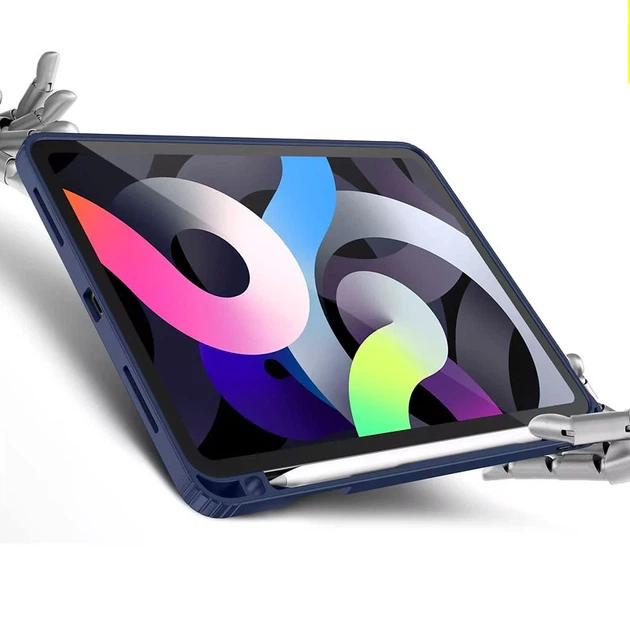 Чехол-книжка BlueO Ape Case для iPad Air 10.9''/Pro 11'' синій TPU штучна шкіра - зображення 4