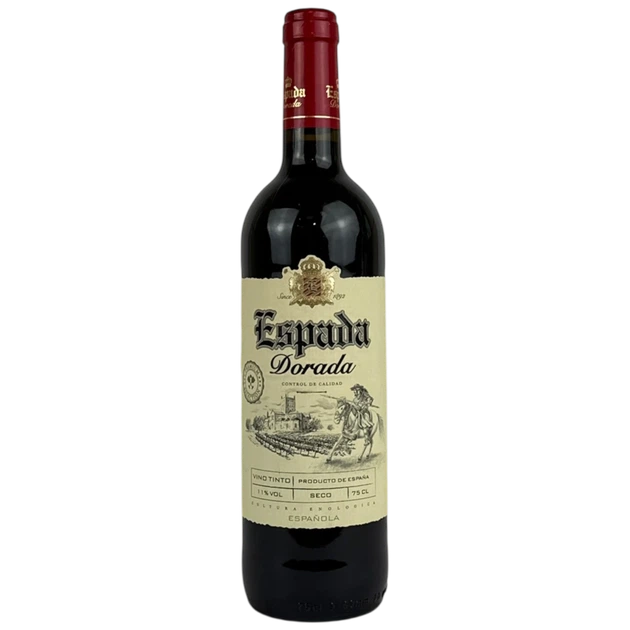 Вино Espada Dorada сухе червоне 11% 0,75 л (Іспанія) - Фото 1 Вино Espada Dorada сухе червоне 11% 0,75 л (Іспанія) - изображение 1