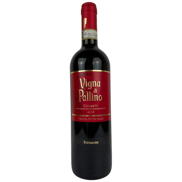 Вино Vigna Di Pallino Chianti червоне сухе 13% 0.75 л (Італія) - Фото 1 Вино Vigna Di Pallino Chianti червоне сухе 13% 0.75 л (Італія) - изображение 1