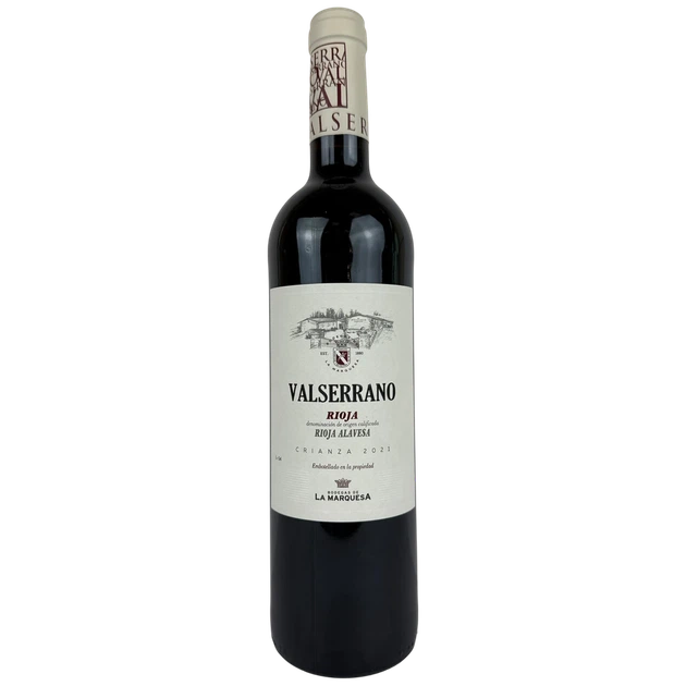 Вино Valserrano Crianza червоне сухе 14% 0.75 л (Іспанія) - Фото 1 Вино Valserrano Crianza червоне сухе 14% 0.75 л (Іспанія) - изображение 1