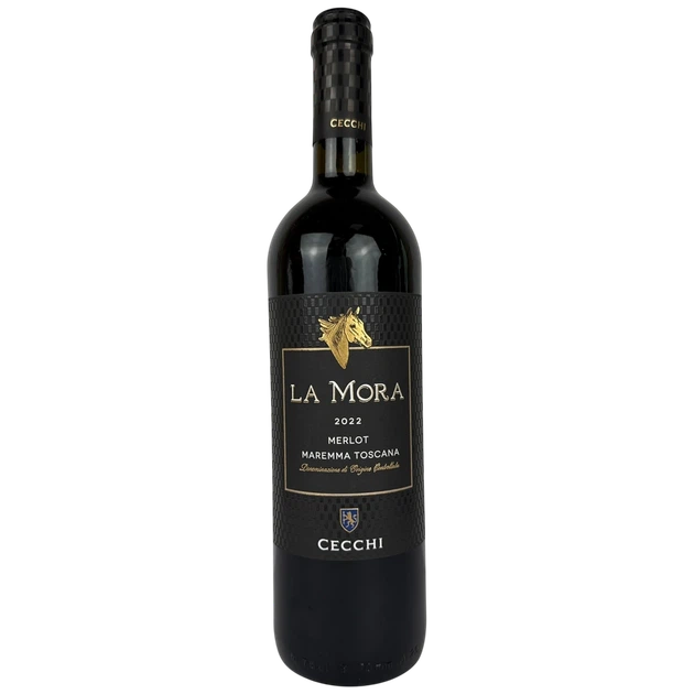 Вино Cecchi La Mora Merlot червоне сухе 13% 0.75 л (Італія) - Фото 1 Вино Cecchi La Mora Merlot червоне сухе 13% 0.75 л (Італія) - изображение 1