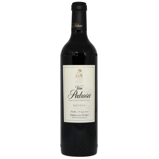 Вино Vina Pedrosa Reserva червоне сухе 14.5% 0.75 л (Іспанія) - Фото 1 Вино Vina Pedrosa Reserva червоне сухе 14.5% 0.75 л (Іспанія) - изображение 1