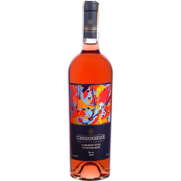 Вино Chigogidze Тавквері рожеве сухе 12.5% 0.75 л (Грузія) - Фото 1 Вино Chigogidze Тавквері рожеве сухе 12.5% 0.75 л (Грузія) - изображение 1