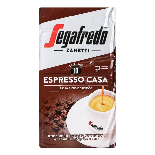 Кава мелена Segafredo Espresso Casa 250 г (Італія) - Фото 1 Кава мелена Segafredo Espresso Casa 250 г (Італія) - зображення 1