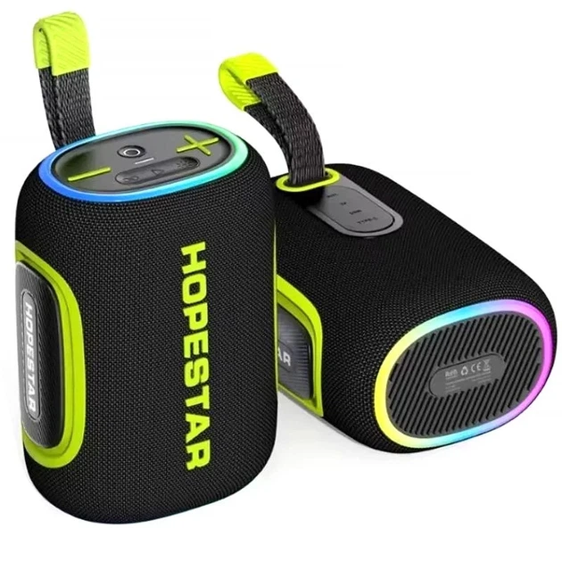 Bluetooth колонка Hopestar H57 mini 10W черная 150x120x95 мм пластик - Фото 2 Bluetooth колонка Hopestar H57 mini 10W черная 150x120x95 мм пластик - изображение 2