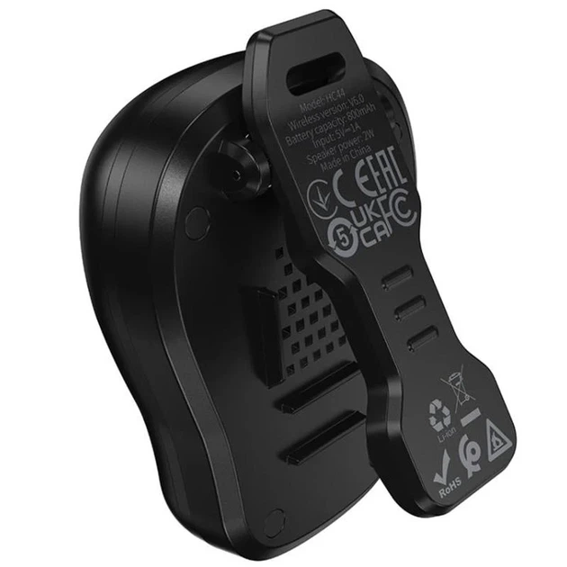 Bluetooth колонка Hoco HC44 Star 2 Вт ABS 77x53x36 мм черная - изображение 2
