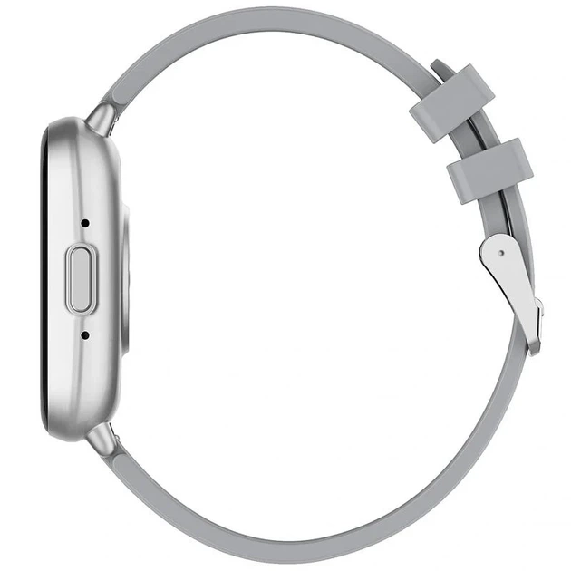 Смарт-годинник WiWU SW09 Bluetooth-виклики алюміній силікон срібний - зображення 4