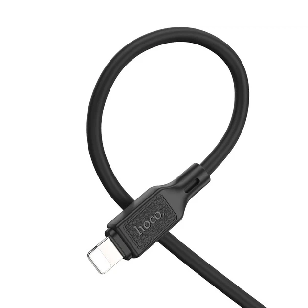 Кабель Hoco X90 Type-C to Lightning 20W TPE + силикон 1м черный - изображение 4